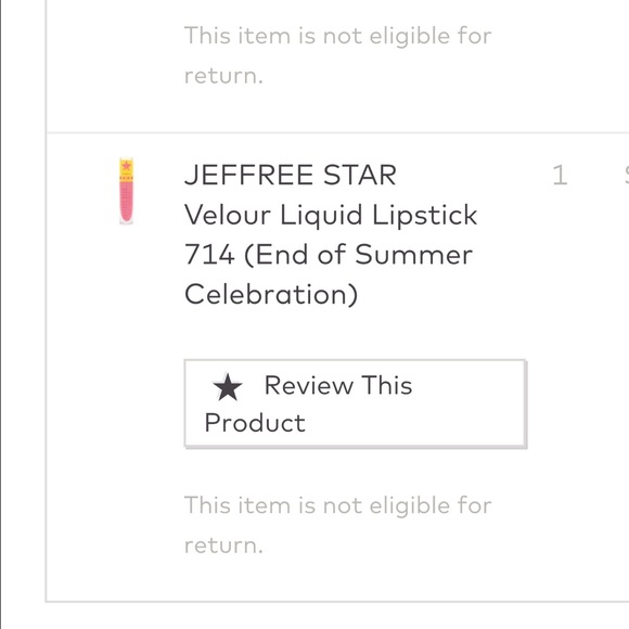 Jeffree Star [LE] Velour Liquid Lipstick in 714 - Picture 4 of 4