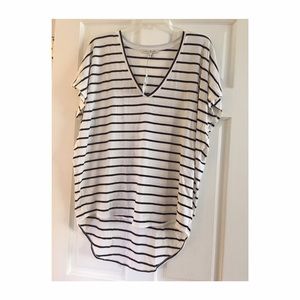 Express striped tee shirt