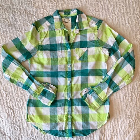 Plaid Button Down