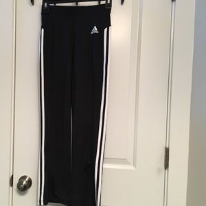 Adidas bell bottom sweatpants