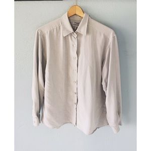 90s // Soft Collared Button Up