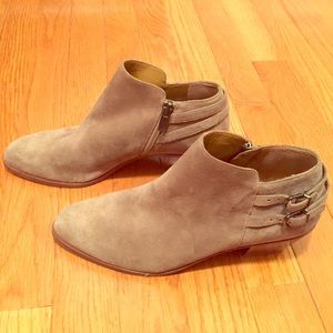 Via Spiga taupe booties