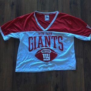 Victoria's Secret PINK Giants Cropped Jersey