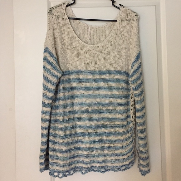 Free People Striped Sweater