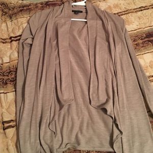 Taupe colored cardigan