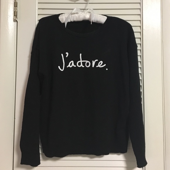 J'adore sweater 🌑