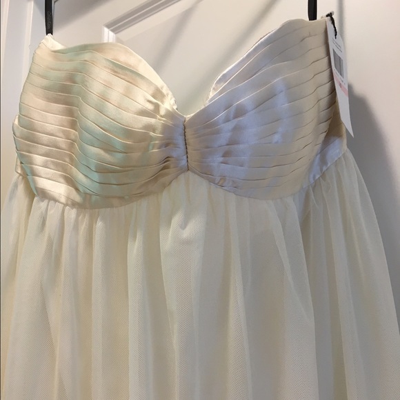 NWT Gorgeous Strapless Calvin Klein Dress, size 10