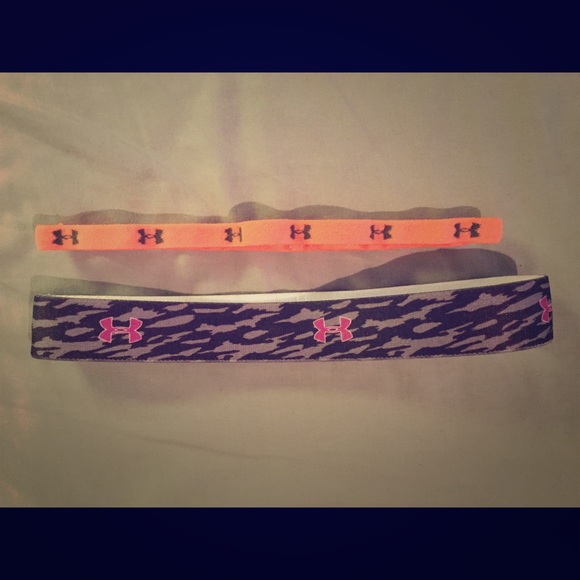 Set of 2 Under Armor headbands