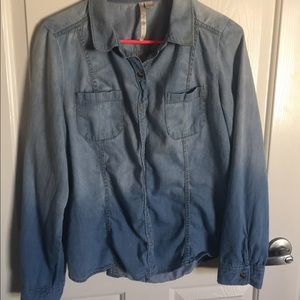 Lauren Conrad denim shirt