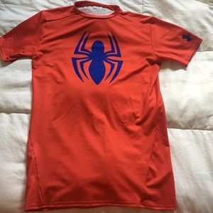 Spider-Man Under Armour Compression Heat Gear Tee