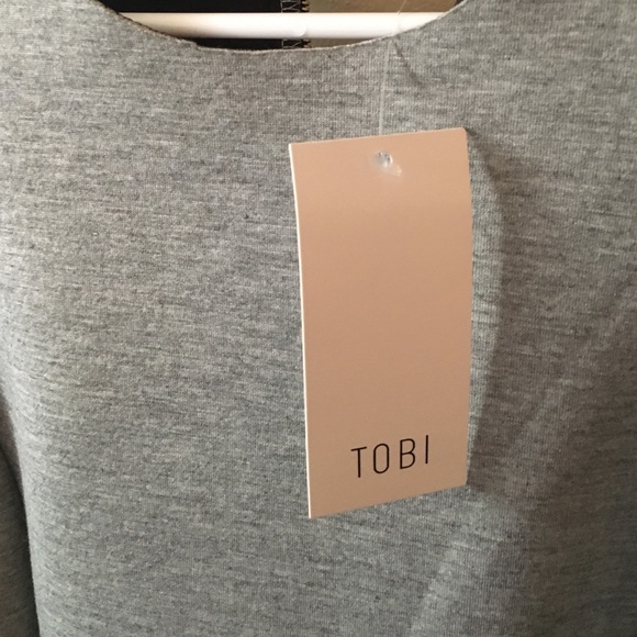 Tobi grey bodycon dress - Picture 2 of 4