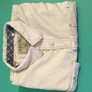 White button down shirt