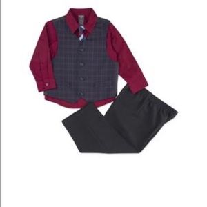HOST PICK🎉 Dockers Boy Vest Shirt Necktie & Pants