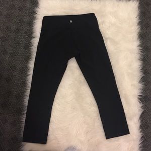 Cropped lululemon leggings