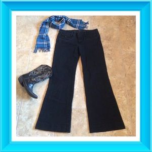 JOES JEANS Black Denim Wide Leg. Beautiful. 30