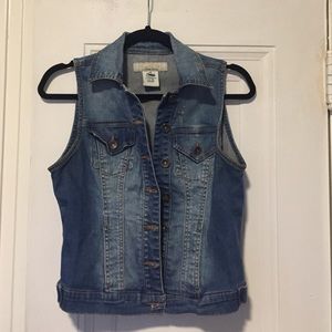 Macy's Denim Vest Jacket
