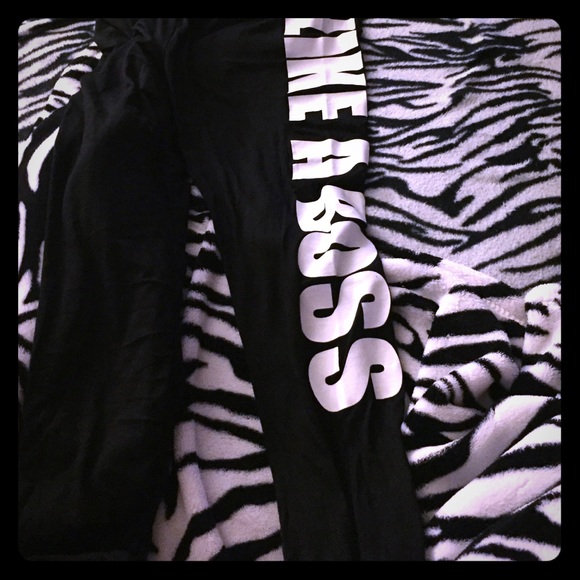 Like a boss leggings