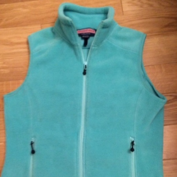 Bright blue vineyard vines vest