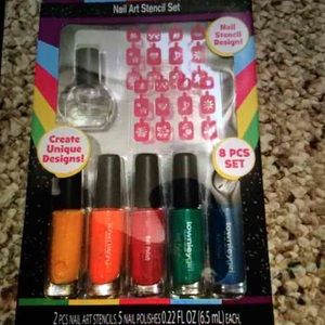 Nail Art Stencil Kit