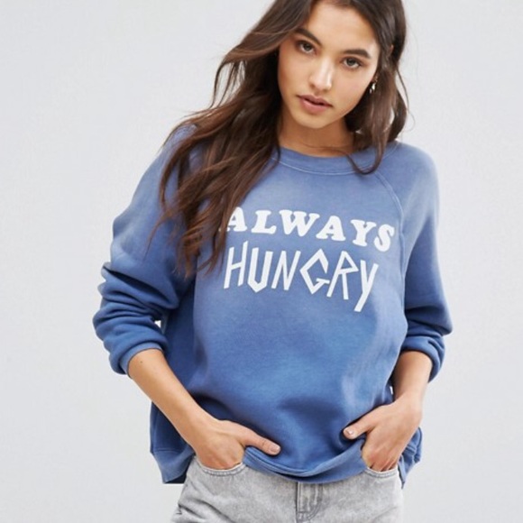 Wildfox Tops - WILDFOX Always Hungry Sweatshirt