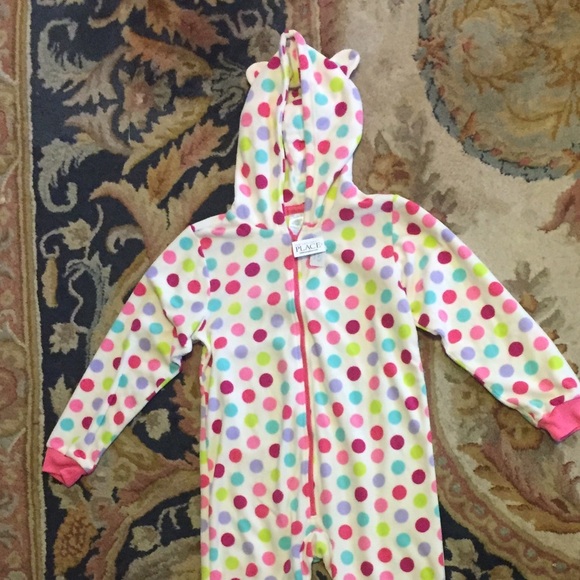 NWT Children's Place L 10/12 fleece pajamas
