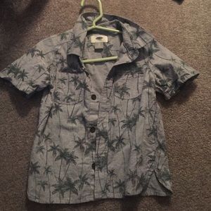 Boys button up Hawaiian Shirt