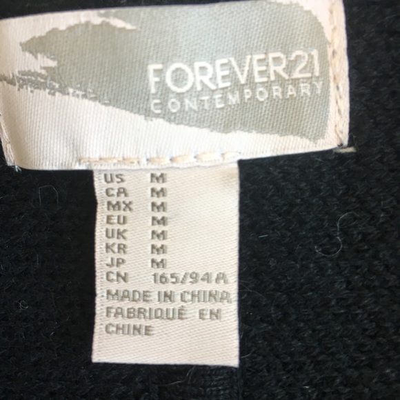 GIFTED🌪clearance!🌪Forever 21 open poncho - Picture 2 of 4