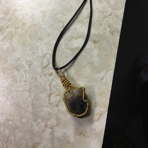 Smokey Quartz Stone Necklace