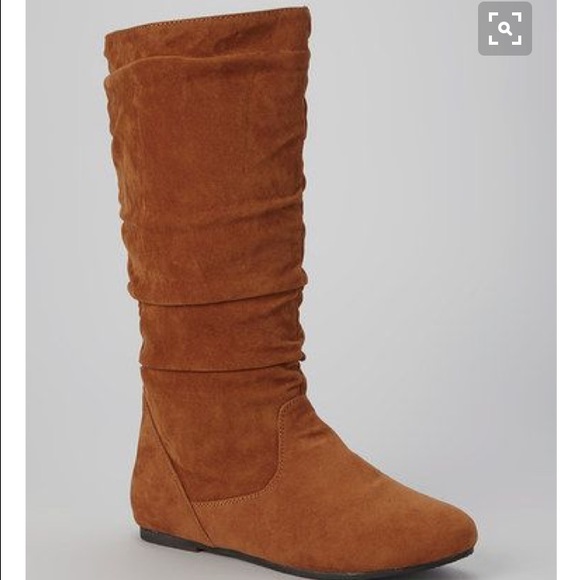 Tan boots