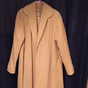 Vintage 100% Cashmere Trench Coat