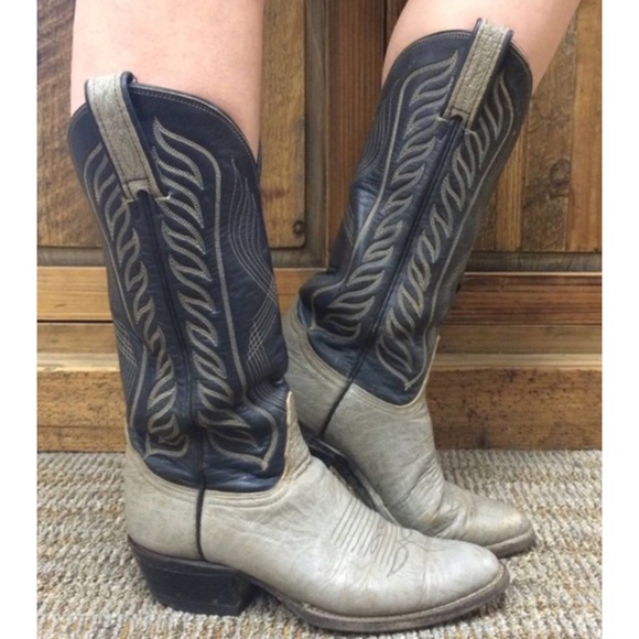 Vintage Tony Lama Cowgirl Boots