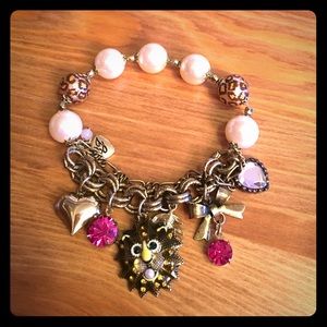 Betsey Johnson Charm Bracelet