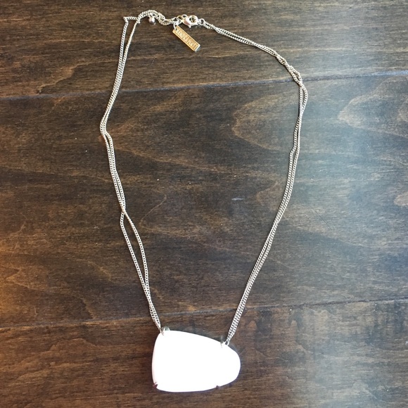 Kendra Scott White Stone Necklace