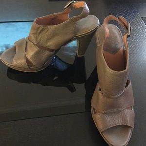 Lucky Brand strap heels