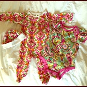 3-piece Vera Bradley Baby Set