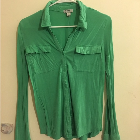 Turquoise/green blouse