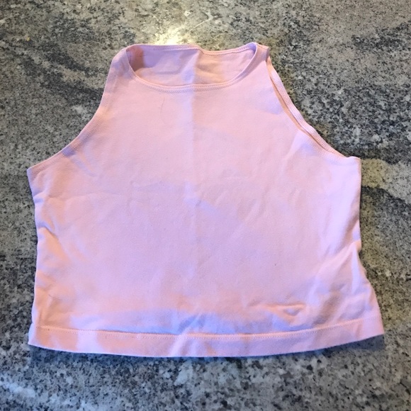 Cropped Pink Tank