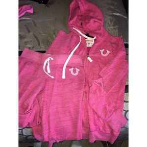 True Religion Tracksuit Set