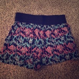 Multi colored shorts