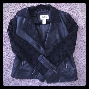 Daytrip Faux Leather Jacket- Medium