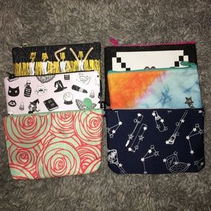 ❤SOLD❤ IPSY EMPTY GLAM BAGS *SELLING AS A SET*