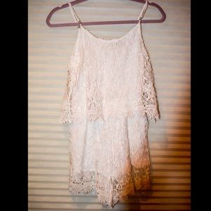 Lace romper