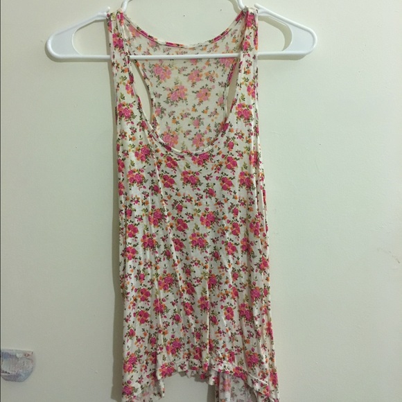 Floral tank top