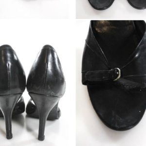 Coach Shoes - AUTH COACH BLACK LEATHER D'ORSAY PUMPS SZ 8.5 Coach Shoes - AUTH COACH BLACK LEATHER D'ORSAY PUMPS SZ 8.5