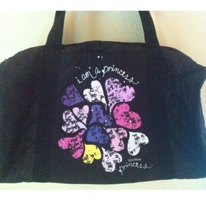Vera Wang "I'm a princess" duffel bag