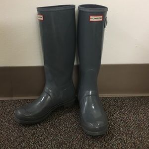 Grey Hunter rain boots for trade (same size only)