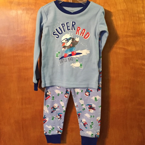 NWT - 2-Piece Set, Children's Place, Blue Pajamas - Picture 1 of 4
