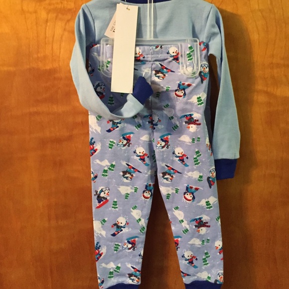 NWT - 2-Piece Set, Children's Place, Blue Pajamas - Picture 4 of 4
