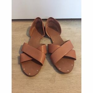 Madewell Thea Crisscross Sandals