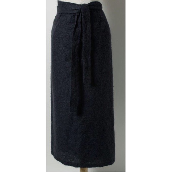 MaxMara Dresses & Skirts - [SOLD] MaxMara Mohair Double Wrap Sarong Skirt